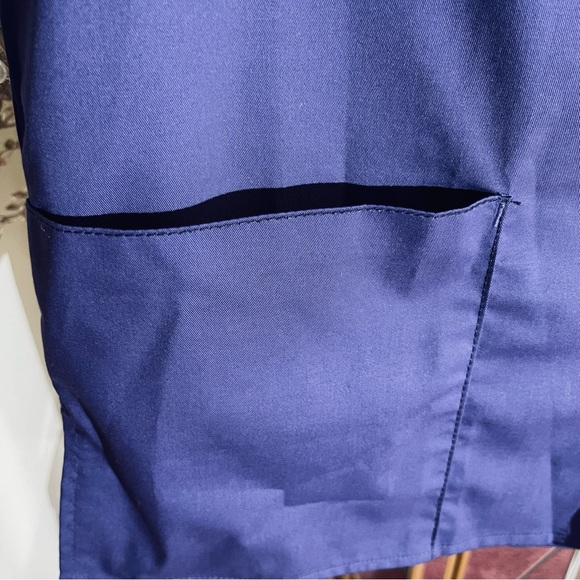 NWT 🆕CHOICE OF: Red or Grape only Wonder Wink Nurse Scrub Vest/Smock Med - Picture 7 of 12